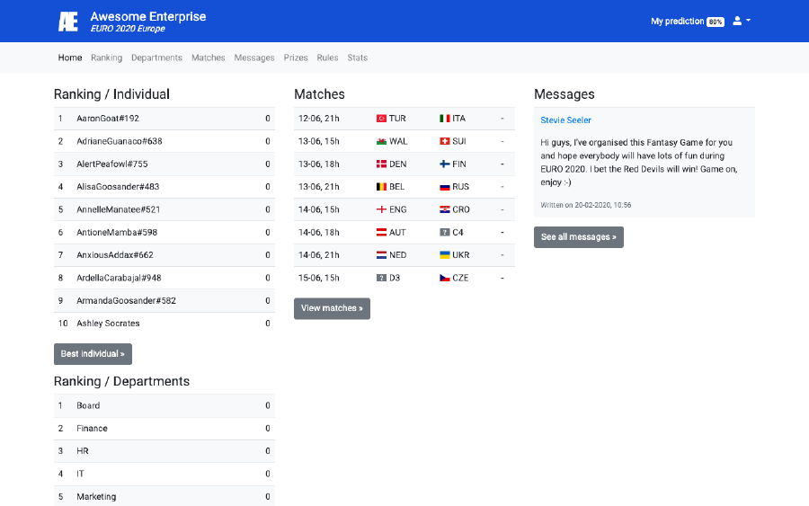 Whitelabel Software - Copa América 2024